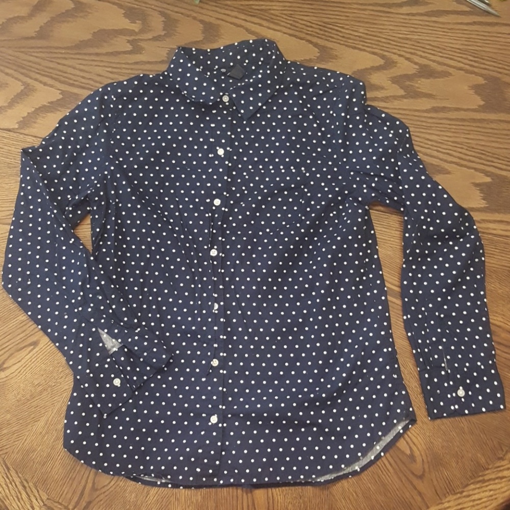 Gap sz M Navy Button Down